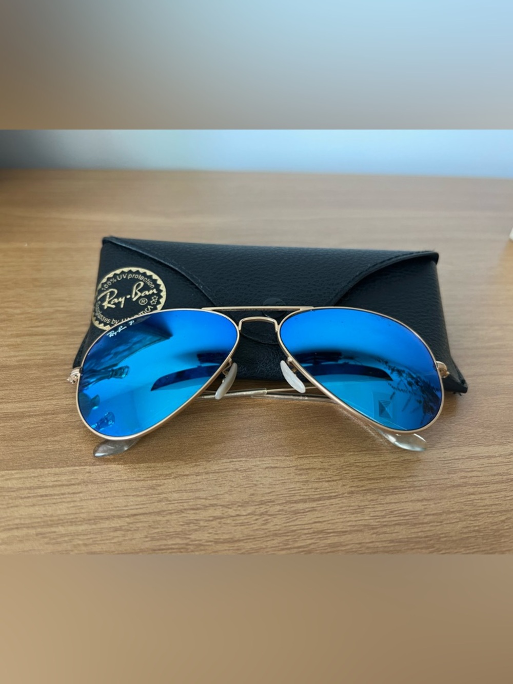 Polarized Rayban Aviators